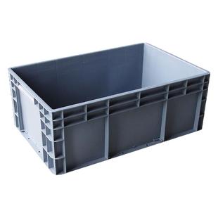EU周转箱塑料长方形加厚灰色物流箱子胶箱过滤盒子储物筐大号胶框