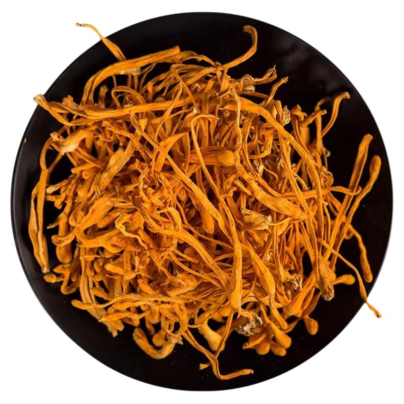 虫草花新鲜干货虫草金菇煲汤