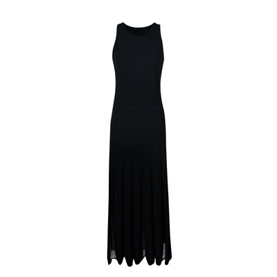 小宜定制透氣冰爽丝无袖连衣裙