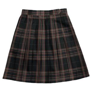 中牌制服馆 原创经典咖啡格JK制服裙日系格裙短裙百褶裙特惠福利