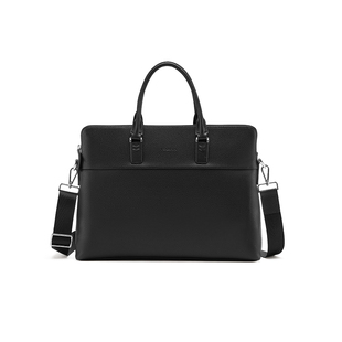 意尔康公文包男士新款斜挎手提包大容量商务电脑包男包出差旅行包