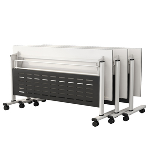 培训桌椅组合移动办公桌长条桌教育机构拼接会议桌折叠辅导班课桌