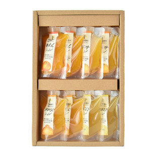 *现 日本进口伊藤农园和歌山寒天橘子果冻不知火吸吸果泥单袋整盒