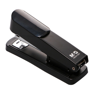 晨光50页订书机办公用大号省力型钉厚书装订神器加厚层钉书机家商用学生用迷你小号订书器中号12号旋转定书机