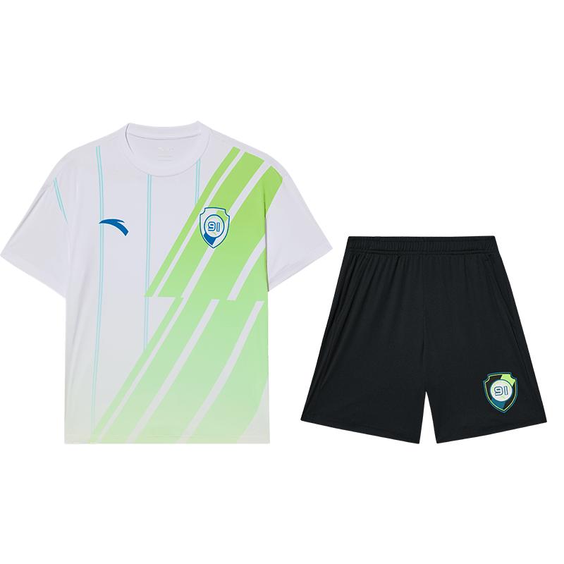 儿童足球服安踏运动夏装