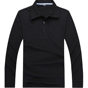 工作服长袖T恤定制刺绣印LOGO团体装超市餐饮火锅店服务员秋冬装