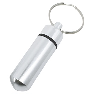 铝合金药瓶便携式小药盒装迷你随身分装药筒药片药丸防水潮密封罐