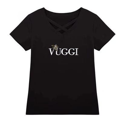 啄木鸟纯棉POLO领短袖T恤女士2024新款夏季中年妈妈翻领体恤上衣