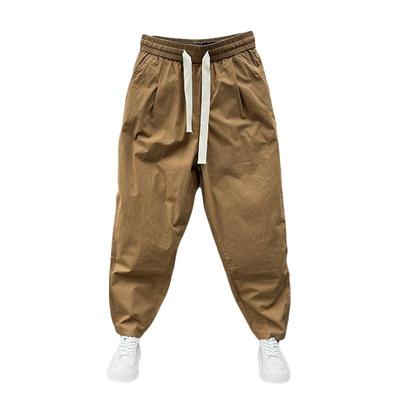 ZPK美式春季新款直筒纯色休闲裤