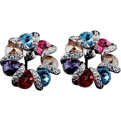 eternelle水晶幸福摩天轮耳环