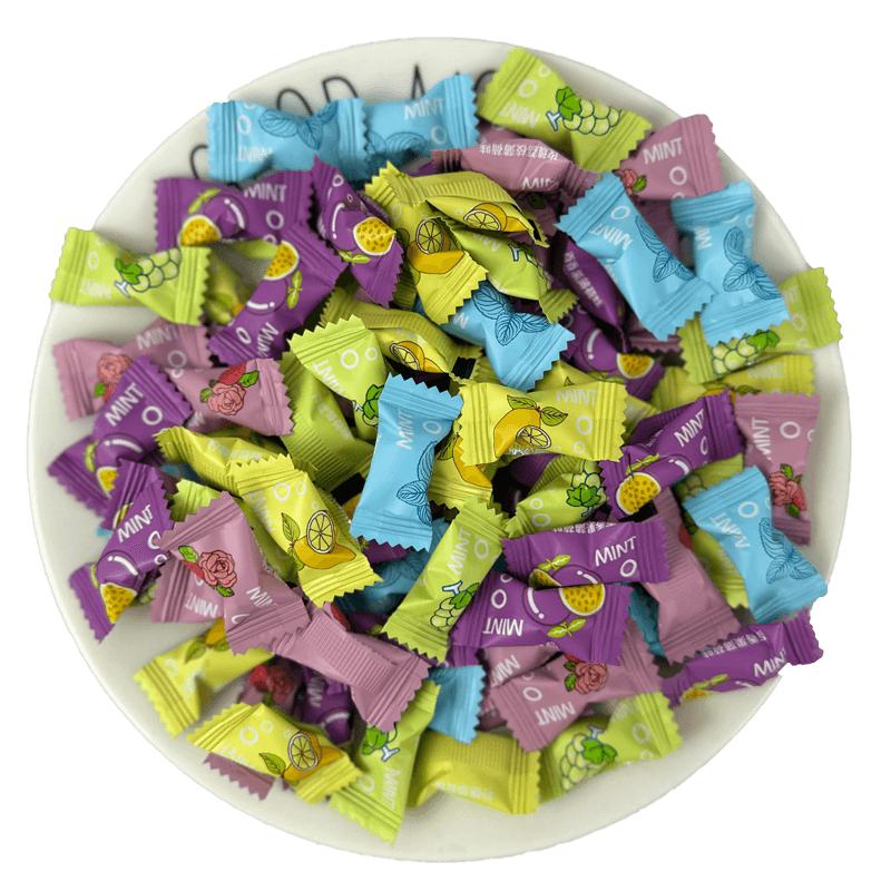 无糖薄荷糖官方旗舰店商用强劲清凉清新口气老式清凉糖mint薄荷糖