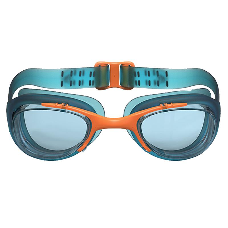 迪卡侬儿童泳镜泳帽套装防水防雾护目镜眼镜男女童游泳装备KIDK