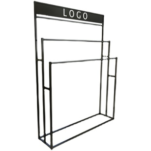 男女裤子展示架服装店定制陈列架落地式牛仔裤布料样品多功能货架