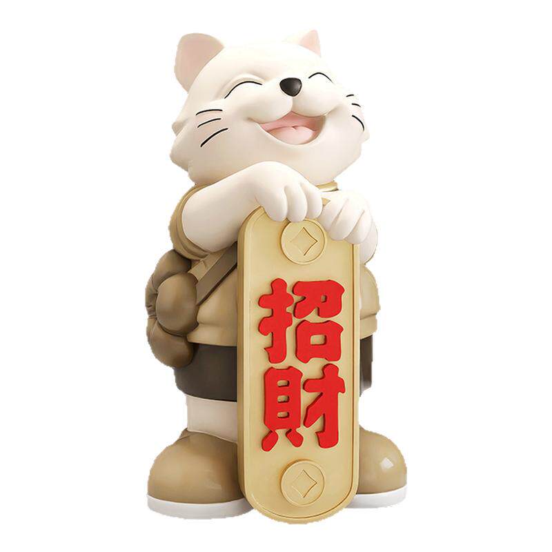 超大招财猫存钱罐只进不出