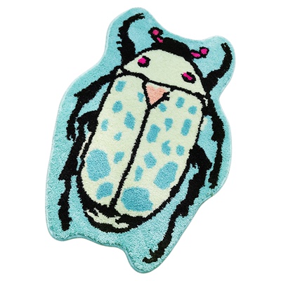 kokodesign羞羞虫植绒地毯