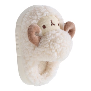 儿童棉拖鞋女童2026新款3岁半女孩婴幼儿园1室内家居宝宝拖鞋秋冬