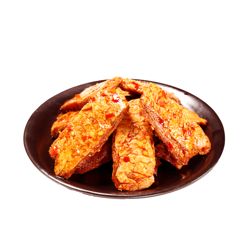 邬辣妈豆干辣条10包香辣味麻辣