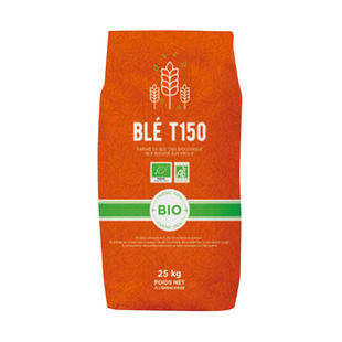 法国进口家族连合有机石磨T150全麦粉25kg传统法式全麦面包粉商用