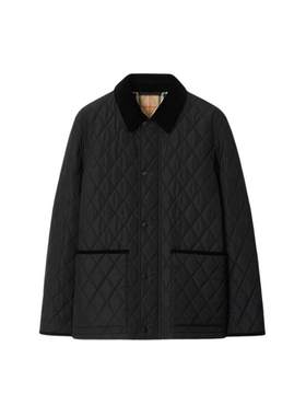 绗缝尼龙谷仓夹克BURBERRY