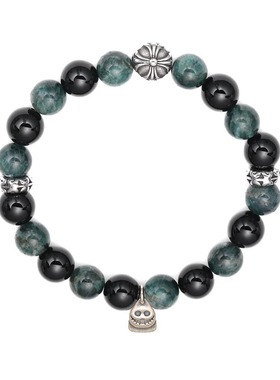 高级感珠子手链925银潮酷男礼物