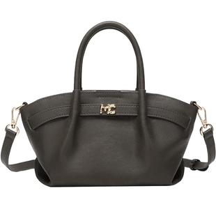 稻草人包包女士2026新款真皮斜挎包通勤饺子包手提包小单肩包女包