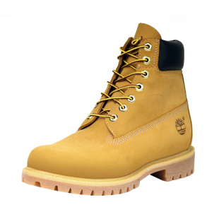 Timberland添柏岚 10061W宽版户外男鞋高帮大黄靴
