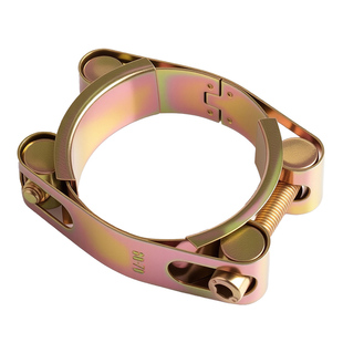 津汇 双头双层强力卡箍高压油管喉箍强力重型水管软管抱箍收紧箍