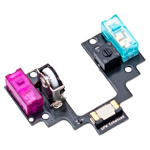 罗技GPW一代狗屁王鼠标热插拔免焊微动小板总成更换按键配件维修