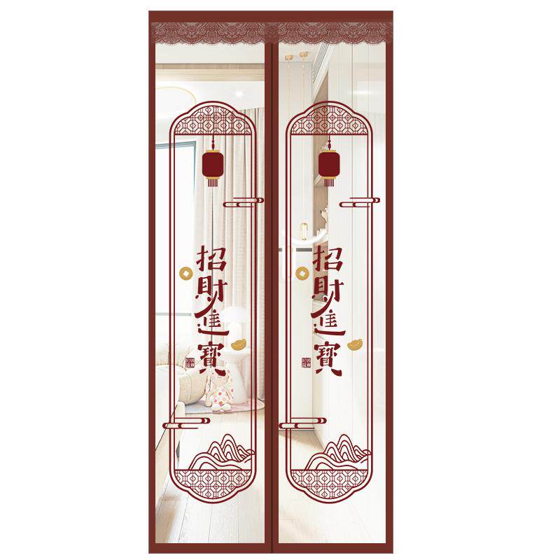 空调门帘防冷气防风保暖透明帘