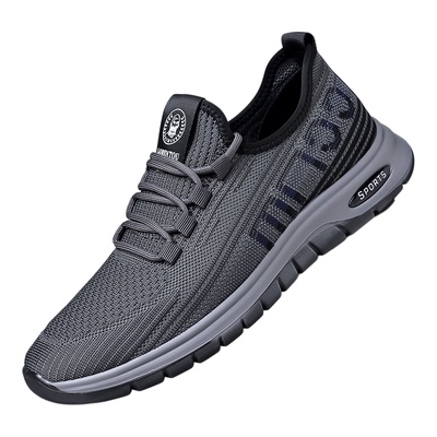 老人头网面鞋透气休闲运动鞋爸爸