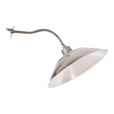 不锈钢户外防雨弯杆灯镜面反光罩