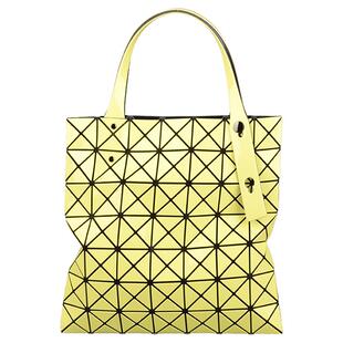 Issey Miyake/三宅一生七格手提包女士托特包菱格包生日礼物