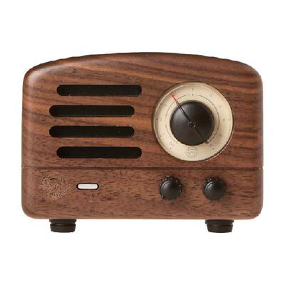 猫王妙播胡桃木Mini蓝牙音响