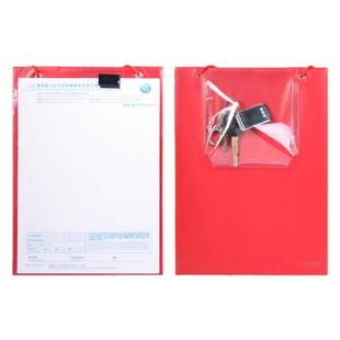 4S店工单夹车辆预检施工维修保养服务接待记录信息资料工单板灰色