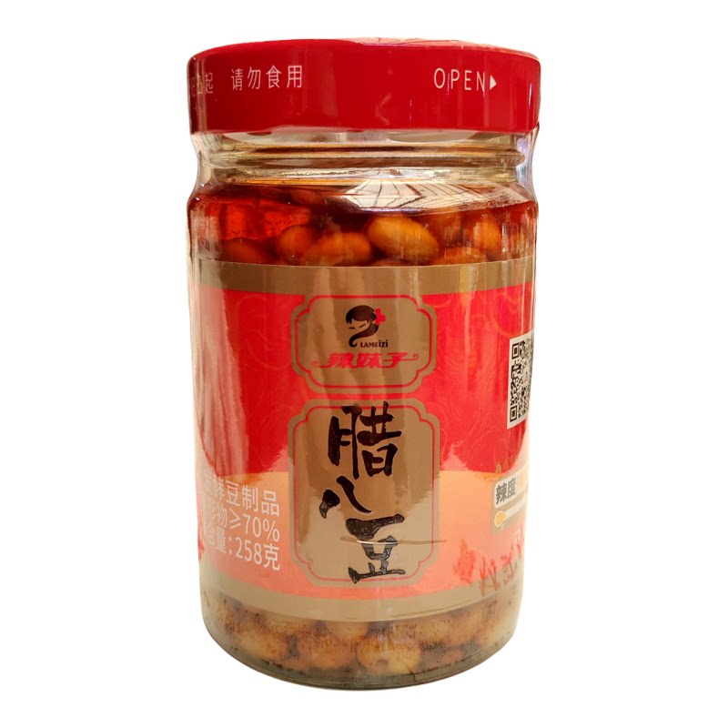 辣妹子腊八豆258g微辣口味