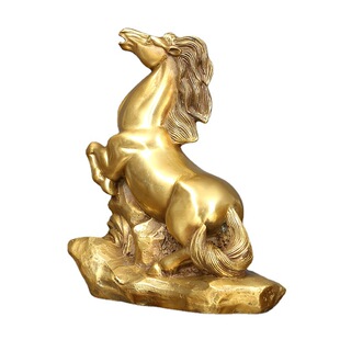 优质精品生肖马黄铜摆件工艺品商务办公客厅家居装饰品开业礼品