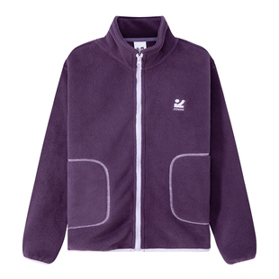 左西女童摇粒绒外套2026春季新品儿童抗静电轻暖舒适抓绒衣中大童