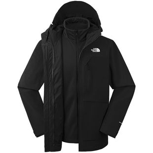 北面男Ranger软壳三合一冲锋衣外套防水保暖冬TheNorthFace|89ZS