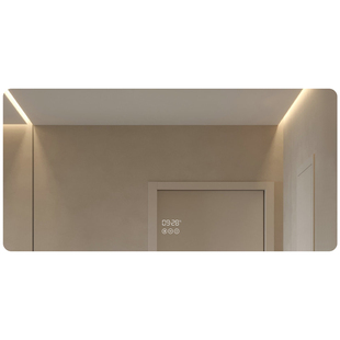 COB灯带无框背光镜卫生间镜子挂墙智能触摸屏洗漱台卫浴除雾灯镜