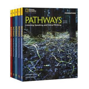 美国国家地理青少英语专项教材 通途英语 Pathways 1 2 3 4级 听说读写思辨 托福雅思备考教材 正版含在线账号