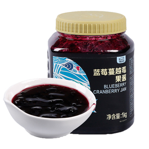 博多家园新晟果酱荔枝桑葚火龙果水蜜桃菠萝芒果番石榴酱奶茶店用