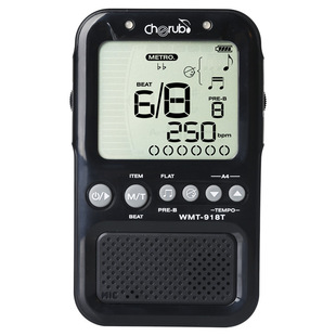 小天使WMT-918T电子节拍器钢琴考级校音三合一吉他古筝架子鼓通用