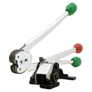 烤蓝铁皮带手动打包机镀锌钢带打包扣拉紧器打包钳32/25/20/16/12