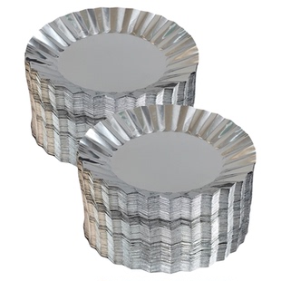 猪扒包锡纸垫面包烘焙纸托圆形蛋糕模具铝箔垫k102慕斯垫西点底片