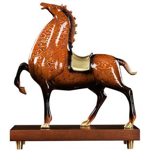 马到成功高端铜马摆件高档办公室装饰品公司乔迁礼品开店开业礼物