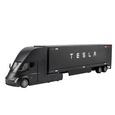 132特斯拉Semi双层货柜运输车模