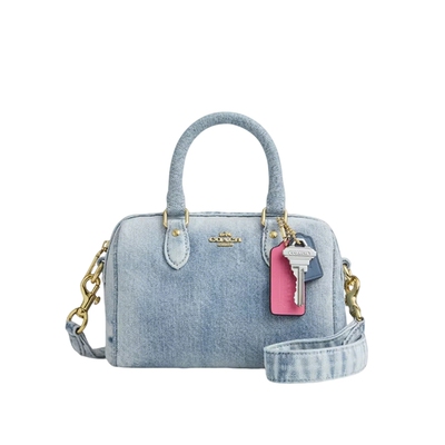 COACH/蔻驰官方 奥莱款Rowan女士波士顿单肩斜挎手提包CDY30