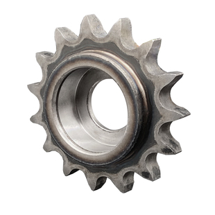 40B/08A惰轮两边凸台涨紧轮/惰链轮13/15/17/19齿 单轴承双轴承