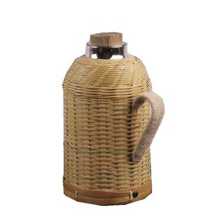 竹编暖壶开水瓶暖水壶暖瓶壳热水壶复古热水瓶外壳1.3升 1.6升2升