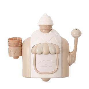 仿真冰淇淋泡泡制造机男女孩婴幼儿沐浴洗澡玩具浴室儿童戏水互动